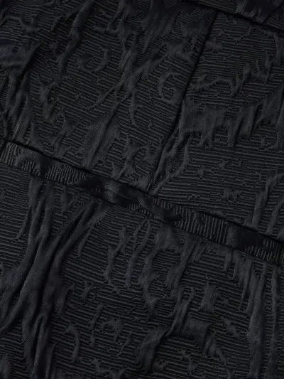 Shanghai Tang Jacquard Tang Trousers In Black