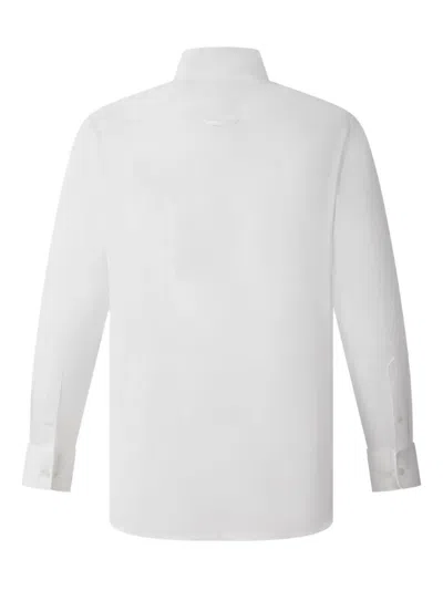 Shanghai Tang Tang Cotton Shirt In White