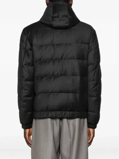 Montecore Fur Collar Padded Jacket In Multi