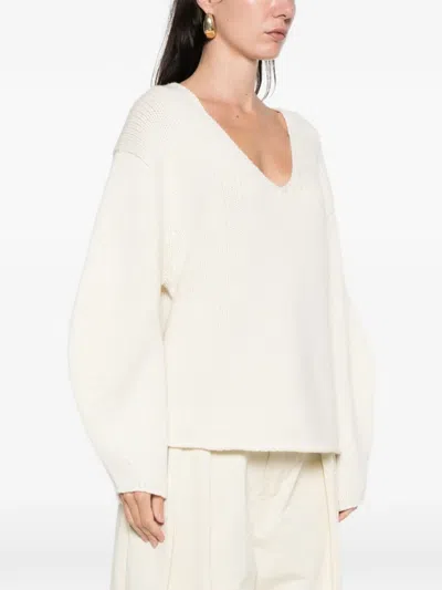 Soft Goat Spaghetti-strap Cashmere Top In White