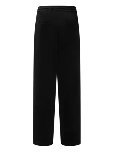 Shanghai Tang Velvet Tang Trousers In Black