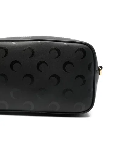 Marine Serre Moon Print Satchel In Pink