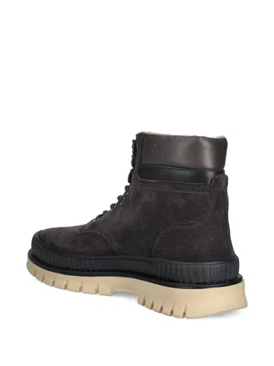 Gant Lace-up Lug-sole Boots In Multi
