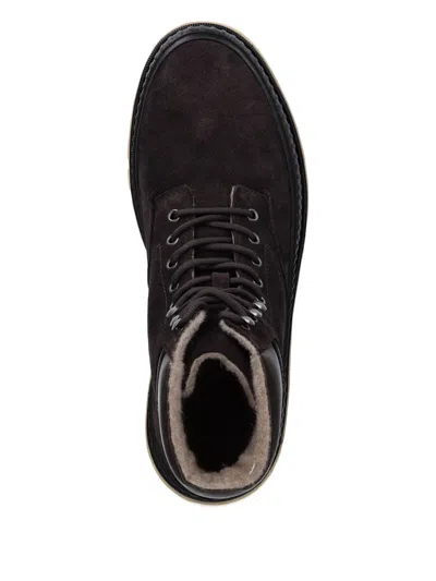 Gant Lace-up Lug-sole Boots In Multi