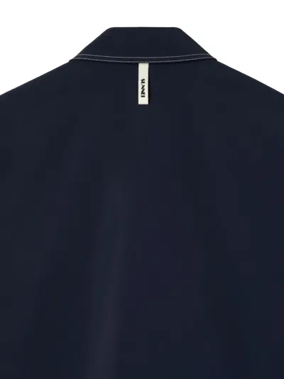 Sunnei Contrast Stitching Simo Jacket In Blue