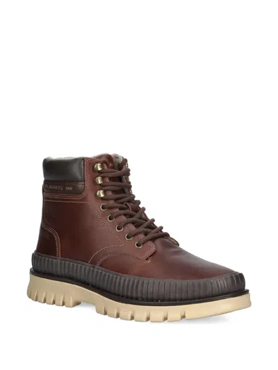 Gant Lace-up Lug-sole Boots In Multi