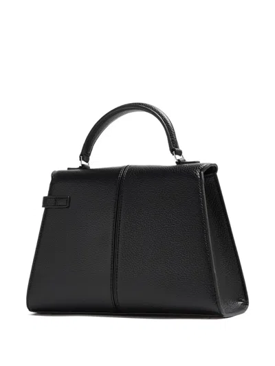 Jw Pei Elise Faux Leather Top Handle Bag In Black