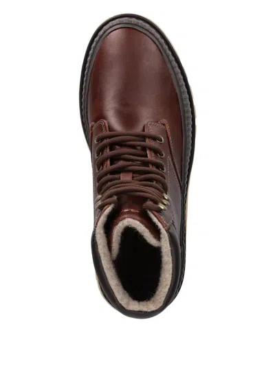 Gant Lace-up Lug-sole Boots In Multi