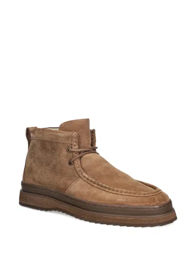 Gant Lace-up Moccasin Boots In Multi