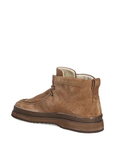 Gant Lace-up Moccasin Boots In Multi