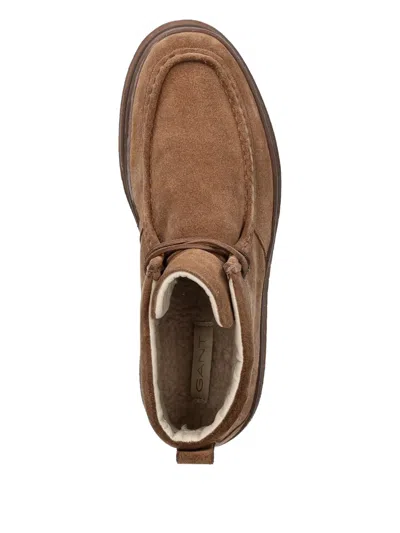 Gant Lace-up Moccasin Boots In Multi