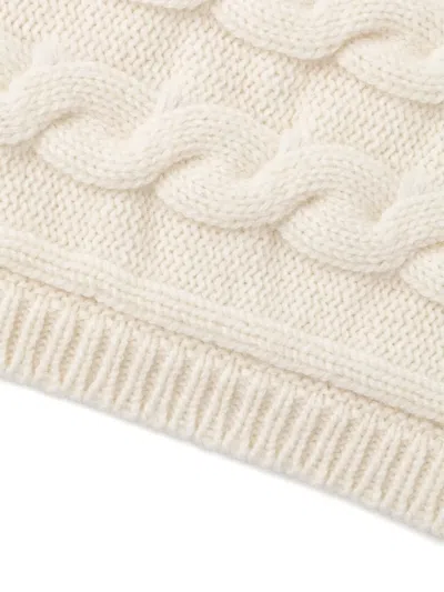 Liviana Conti Cable-knit Balaclava In Neutral