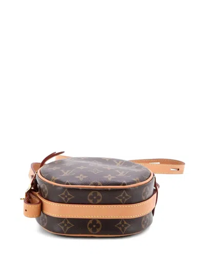 Pre-owned Louis Vuitton Boite Chapeau Souple Bag Monogram Canvas Pm Crossbody Bag In Brown