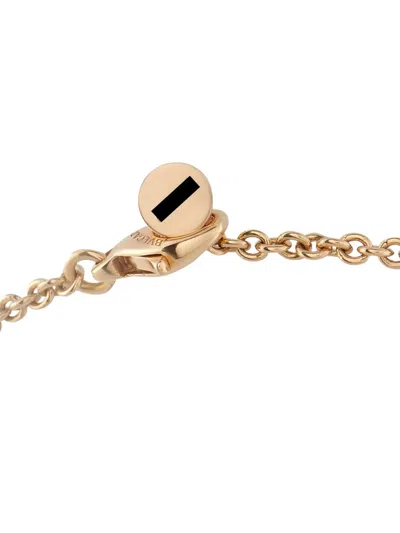 Pre-owned Bvlgari Intarsio Pendant Necklace In Pink