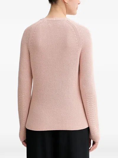 Marc O'polo V-neck Sweater In Pink