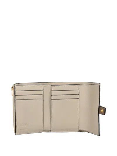 Loewe Small Vertical Wallet In Brown