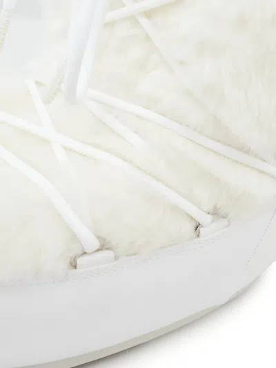 Moon Boot Icon Lace-up Snow Boots In White