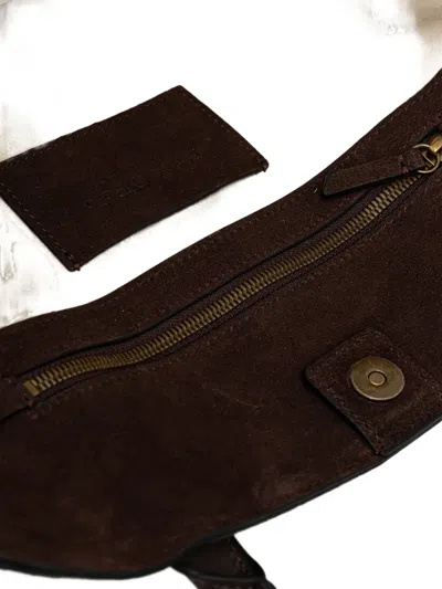 Marc O'polo Large Buckle-strap Tote Bag In Brown