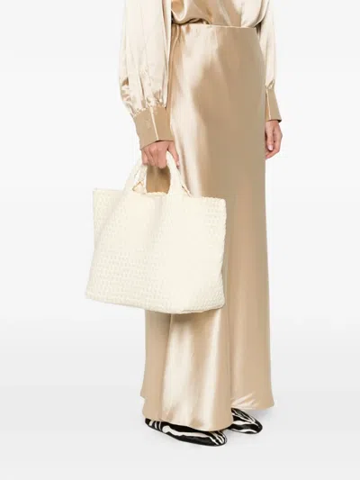 Naghedi Medium St. Barths Woven Tote Bag In Neutral