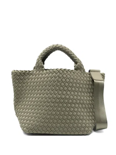 Naghedi Small St. Barths Woven Tote Bag In Green