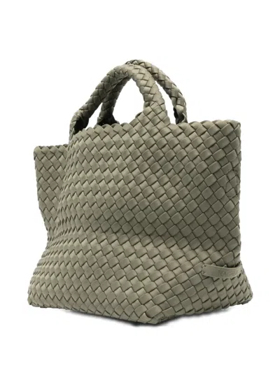Naghedi Small St. Barths Woven Tote Bag In Green