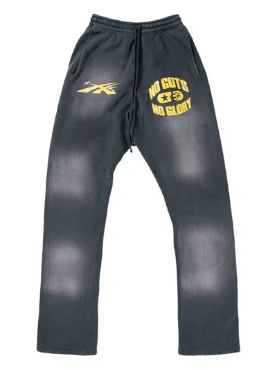Hellstar No Guts No Glory Track Pants In Gray
