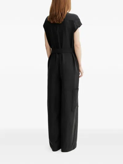 Marc O'polo Belted-detail Jumpsuit In Black