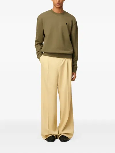 Ami Alexandre Mattiussi Adc Sweatshirt In Green