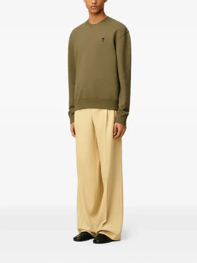 Ami Alexandre Mattiussi Adc Sweatshirt In Green