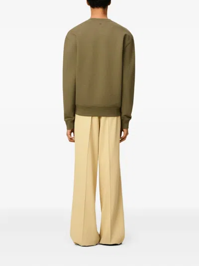 Ami Alexandre Mattiussi Adc Sweatshirt In Green