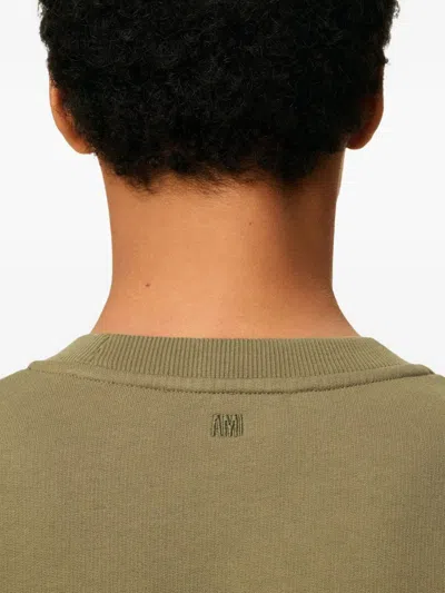 Ami Alexandre Mattiussi Adc Sweatshirt In Green