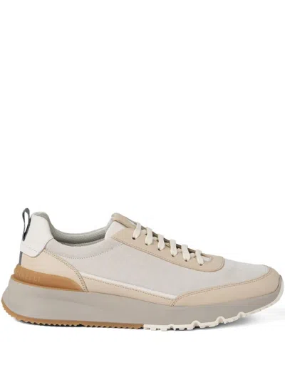 Brunello Cucinelli Sneakers Featuring Pull Tab In Multi