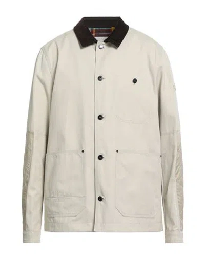 Moncler X Frgmt By Hiroshi Fujiwara Man Jacket Beige Size 4 Cotton In Sand