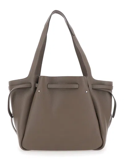 Tory Burch Romy Tote In Gray