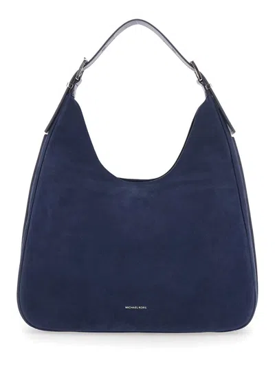 Michael Kors Nolita Lg Hobo Shldr In Blue