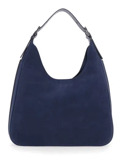 Michael Kors Nolita Lg Hobo Shldr In Blue