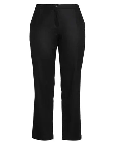 Massimo Alba Woman Pants Black Size 10 Virgin Wool In Black