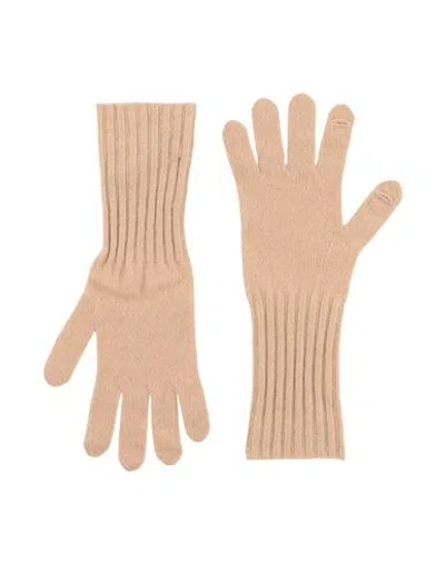 Vince . Woman Gloves Camel Size Onesize Cashmere In Neutral