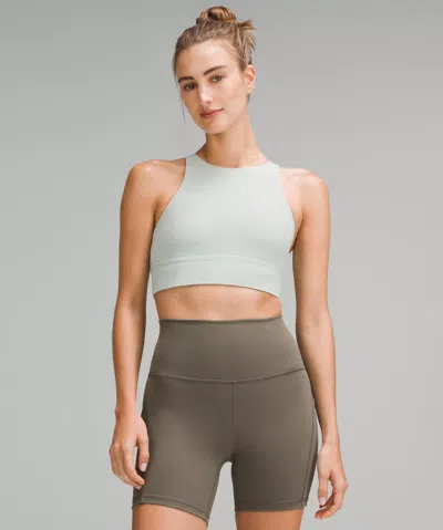 Lululemon Energy High-neck Longline Bra Medium Support, B-d Cups In Multi