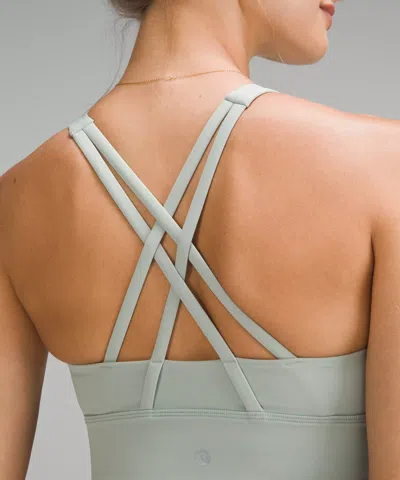 Lululemon Energy High-neck Longline Bra Medium Support, B-d Cups In Multi