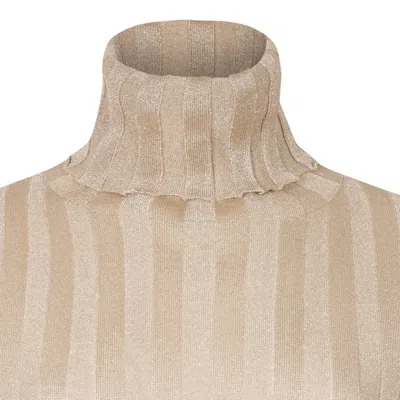 Fabiana Filippi Viscosa Poliestere Sweater In Neutral