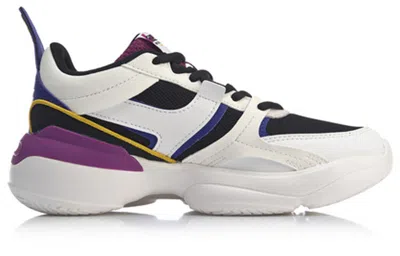 Li-ning (wmns)  Medalist 92 'white Black Purple' In Multi