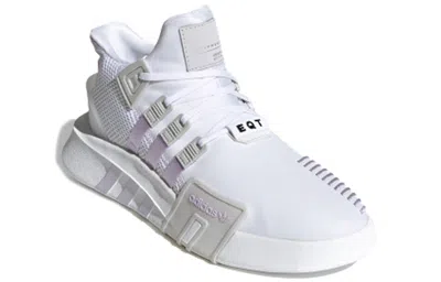 Adidas Originals (wmns)  Eqt Bask Adv 'white Grey Purple' In Multi