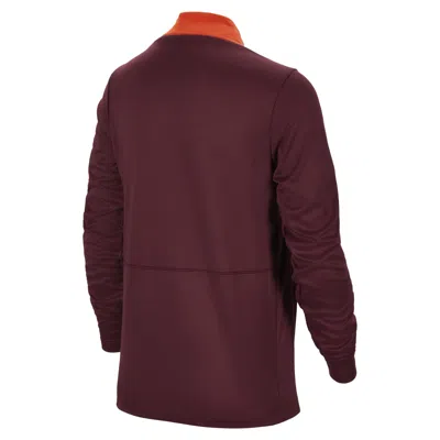 Nike (gs)  Dri-fit China Team Academy Pro Football Training Top 'burgundy' In Burgundy