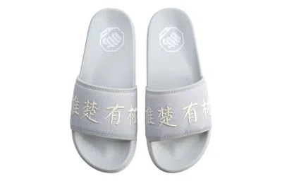 Li-ning Badfive Slide Sandals In Blue