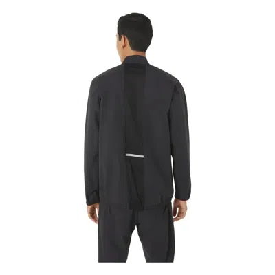 Asics A-i-m Stretch Cloth Jacket 'black' In Black