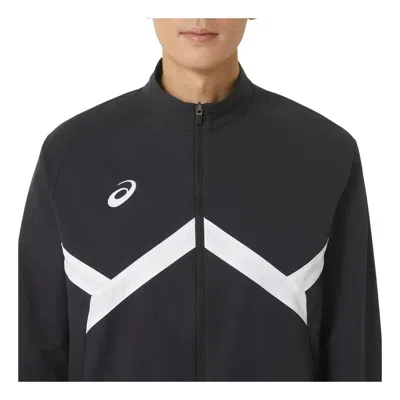 Asics A-i-m Stretch Cloth Jacket 'black' In Black