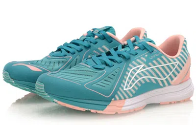 Li-ning (wmns)  Light Weight Sport Shoes 'teal Orange' In Black