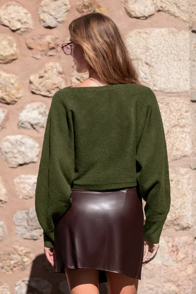 Cupshe Sage Advice Green Sweater In Green