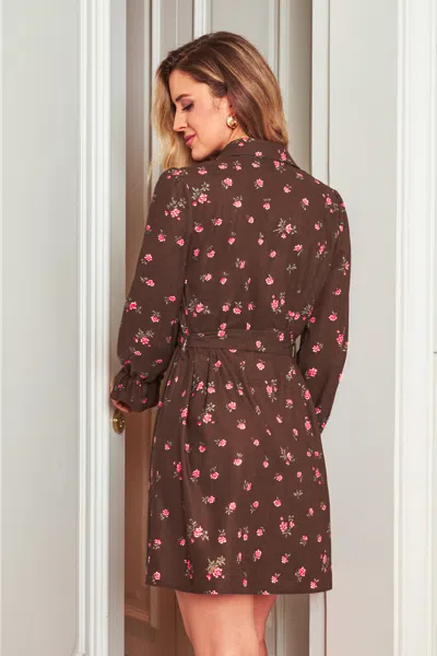 Cupshe Nailed It Floral Mini Dress In Multi